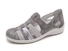 Afbeelding in Gallery-weergave laden, 111-85-001 Dames Bandschoenen Comfort Suave 18507T4 Middengrijs (2626)