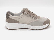 Afbeelding in Gallery-weergave laden, 131-19-004 Dames Veterschoenen Comfort Sens 1656-12945-002 Donkerbeige Wijdte K (3528)