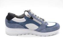 Afbeelding in Gallery-weergave laden, 131-75-009 Dames Veterschoenen Comfort Durea 6315-685-2128 Middenblauw Wijdte H (3516)