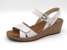 Afbeelding in Gallery-weergave laden, 153-01-003 Dames Sandalen Mode Wolky Sanibel 0355236-100 Wit (3847)