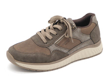 Afbeelding in Gallery-weergave laden, 232-19-008 Heren Veterschoenen Sportief Rieker B0601-26 Donkerbeige  (2988)