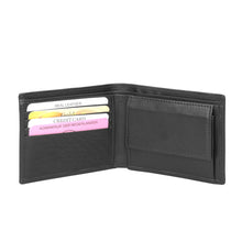 Afbeelding in Gallery-weergave laden, 92-118581-9 Lederwaren Heren Portemonnee Bilfolds HJ de Rooy Vegio 118581 Zwart (3030)