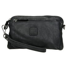 Afbeelding in Gallery-weergave laden, 93-66095-001 Lederwaren Dames Schoudertas Klein Enrico Benetti 66095-001 Zwart (1166)