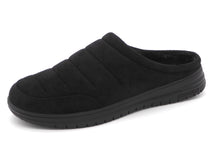 Afbeelding in Gallery-weergave laden, 283-99-004 Heren Pantoffel-Muilen Gevoerd Skechers Murette Garvanza 204636 BBK Zwart (3458)