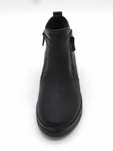 Afbeelding in Gallery-weergave laden, 172-99-073 Dames Hoge Schoenen Boot Plat Remonte R0776-00 Zwart (3750)
