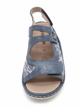 Afbeelding in Gallery-weergave laden, 151-75-001 Dames Sandalen Comfort Remonte D7647-16 Middenblauw (1914)