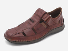 Afbeelding in Gallery-weergave laden, 211-25-002 Heren Bandschoen Comfort Rieker 05284-24 Middenbruin Wijdte H (2584)