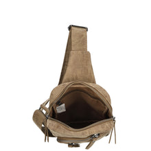 Afbeelding in Gallery-weergave laden, 95-66933-010 Lederwaren Dames Schoudertas Klein Enrico Benetti 66922-010 Donkerbeige (1034)