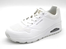 Afbeelding in Gallery-weergave laden, 132-01-003 Dames Veterschoenen Sportief Skechers Uno Stand on Air 73690 W Wit (506)