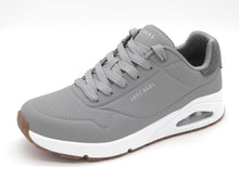 Afbeelding in Gallery-weergave laden, 232-81-005 Heren Veterschoenen Sportief Skechers Uno-Suited On Air 183004 LTGY Lichtgrijs (3657)