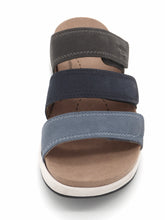 Afbeelding in Gallery-weergave laden, 162-75-004 Dames Open Slippers Sportief Josef Seibel 97311-380-599 Estelle 11 Middenblauw (3600)