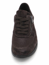 Afbeelding in Gallery-weergave laden, 131-29-006 Dames Veterschoenen Comfort Waldlaufer Bungeez 617K01-509-166 Donkerbruin Wijdte K (3681)