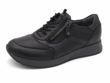 Afbeelding in Gallery-weergave laden, 131-99-028 Dames Veterschoenen Comfort Waldlaufer 752002-200-001 Zwart Wijdte H (3680)