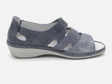 Afbeelding in Gallery-weergave laden, 151-75-007 Dames Sandalen Comfort Sens 0962TBL Middenblauw (3216)