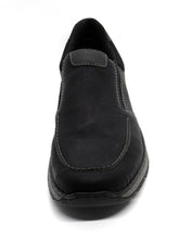 Afbeelding in Gallery-weergave laden, 242-99-004 Heren Instappers Sportief Rieker B9062-00 Zwart Wijdte H (1749)