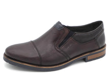 Afbeelding in Gallery-weergave laden, 241-29-001 Heren Instappers Comfort Rieker 14652-25 Donkerbruin  (2243)