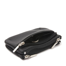 Afbeelding in Gallery-weergave laden, 93-15351-9 Lederwaren Universeel Lederwaren Sleuteletui HJ de Rooy Toronto 15351 Zwart (3006)