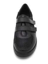 Afbeelding in Gallery-weergave laden, 121-99-009 Dames Klittenband Schoenen Comfort Sens 1755-12811.001 Kisla 01 Zwart Wijdte K (3298)