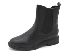 Afbeelding in Gallery-weergave laden, 172-99-049 Dames Hoge Schoenen Boot Plat Jana 25361-001 Zwart Wijdte H (2749)
