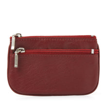 Afbeelding in Gallery-weergave laden, 93-15347-3 Lederwaren Universeel Lederwaren Sleuteletui HJ de Rooy Toronto 15347 Donkerrood (3003)