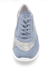 Afbeelding in Gallery-weergave laden, 131-75-008 Dames Veterschoenen Comfort Sens 1427-11085-005 Middenblauw Wijdte H (3213)