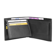 Afbeelding in Gallery-weergave laden, 92-67524-9 Lederwaren Heren Portemonnee Bilfolds HJ de Rooy 67-Serie 67524 Zwart (3057)