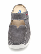 Afbeelding in Gallery-weergave laden, 181-85-006 Dames Pantoffel-Muilen Leer Wolky Roll Slipper 0622793-270 Middengrijs  (2563)