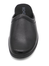 Afbeelding in Gallery-weergave laden, 281-99-010 Heren Pantoffel-Muilen Leer Rohde 1552-90 Zwart Wijdte G (2888)