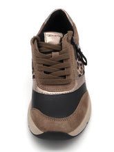 Afbeelding in Gallery-weergave laden, 133-19-012 Dames Veterschoenen Sneaker Tamaris 83705-326 Donkerbeige Wijdte H (3698)