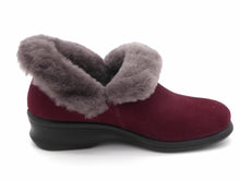 Afbeelding in Gallery-weergave laden, 193-39-002 Dames Pantoffel-Gesloten Gevoerd Rohde 2515-41 Donkerrood (2871)
