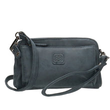 Afbeelding in Gallery-weergave laden, 95-66095-002 Lederwaren Dames Schoudertas Klein Enrico Benetti 66095-002 Donkerblauw (1167)