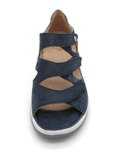 Afbeelding in Gallery-weergave laden, 151-79-007 Dames Sandalen Comfort Fidelio 496016-79 Donkerblauw Wijdte H (3521)