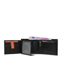 Afbeelding in Gallery-weergave laden, 92-67517-9 Lederwaren Heren Portemonnee Bilfolds HJ de Rooy 67-Series 67517 Zwart (3022)