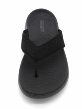 Afbeelding in Gallery-weergave laden, 165-99-006 Dames Open Slippers Wandelslipper Skechers Go Walk Flex-Sandal-Holly 141459 BBK Zwart (3618)
