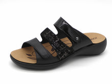 Afbeelding in Gallery-weergave laden, 161-99-007 Dames Open Slippers Comfort Josef Seibel 86710-139-100-Ibiza 10 Zwart (3598)