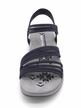 Afbeelding in Gallery-weergave laden, 152-79-002 Dames Sandalen Sportief Skechers Reggea Slim-Coffee Run 163573 NVY Donkerblauw (3243)