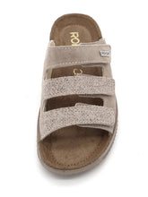 Afbeelding in Gallery-weergave laden, 161-19-007 Dames Open Slippers Comfort Rohde 1932-18 Donkerbeige (3577)