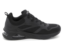 Afbeelding in Gallery-weergave laden, 232-99-013 Heren Veterschoenen Sportief Skechers Tres-Air Uno-Revolution-Airy 183070 BBK Zwart (2832)