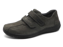 Afbeelding in Gallery-weergave laden, 221-89-003 Heren Klittenband Schoenen Comfort Waldlaufer 478301-191-052 Donkergrijs Wijdte H (378)