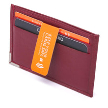 Afbeelding in Gallery-weergave laden, 93-15619-3 Lederwaren Universeel Lederwaren Creditcard HJ de Rooy Toronto 15619 Donkerrood (3016)