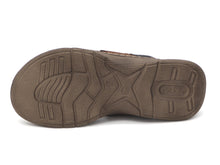 Afbeelding in Gallery-weergave laden, 263-25-012 Heren Open Slippers Mode Rieker 21493-22 Middenbruin (3569)