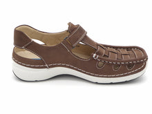 Afbeelding in Gallery-weergave laden, 112-29-001 Dames Bandschoenen Sportief Wolky Rolling Sun 0720436-301 Donkerbruin (3240)
