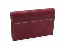 Afbeelding in Gallery-weergave laden, 93-78611-3 Lederwaren Universeel Lederwaren Creditcard HJ de Rooy Waxi 78611 Donkerrood (3049)