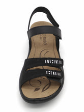 Afbeelding in Gallery-weergave laden, 151-99-006 Dames Sandalen Comfort Josef Seibel 86786-100 Ibiza 86 Zwart (3597)