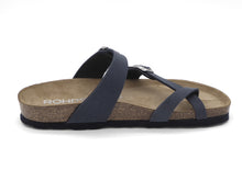 Afbeelding in Gallery-weergave laden, 164-79-001 Dames Open Slippers Teenslippers Rohde 5594-56 Donkerblauw (3590)