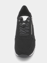 Afbeelding in Gallery-weergave laden, 133-99-015 Dames Veterschoenen Sneaker Marco Tozzi 23781-010 Zwart (2541)