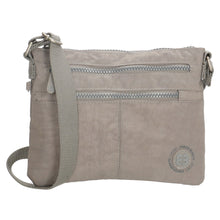 Afbeelding in Gallery-weergave laden, 95-66829-124 Lederwaren Dames Schoudertas Klein Enrico Benetti 66829-124 Middengrijs (1101)