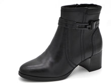 Afbeelding in Gallery-weergave laden, 171-99-030 Dames Hoge Schoenen Boot Hak Jana 25763-001 Zwart Wijdte H (3695)