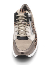 Afbeelding in Gallery-weergave laden, 131-19-003 Dames Veterschoenen Comfort Durea 6318-605-2076 Donkerbeige Wijdte H (3517)