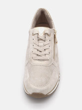 Afbeelding in Gallery-weergave laden, 133-11-011 Dames Veterschoenen Sneaker Marco Tozzi 23782-447 Lichtbeige (2546)